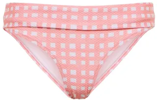 Capri checked bikini bottoms