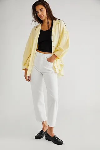 AGOLDE '90s Crop Jeans by AGOLDE at Free People