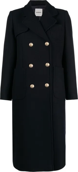 Malte double-breasted coat