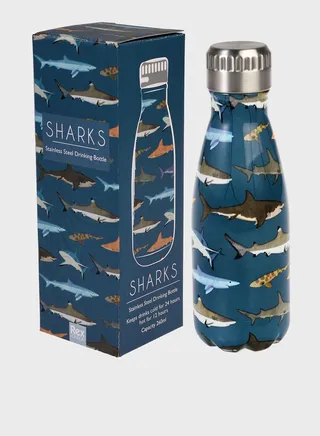 Sharks 260Ml Stainless Steel Bottle