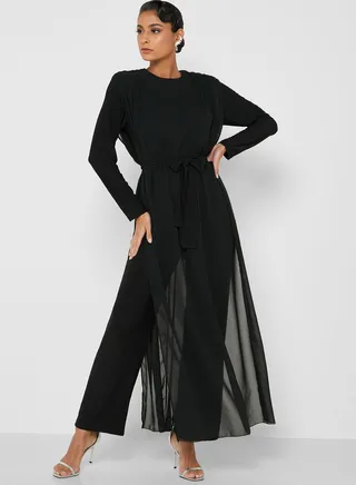 Drape Detail Jumpsuit