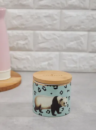 Yvonne Ellen Storage Jar Sml Panda