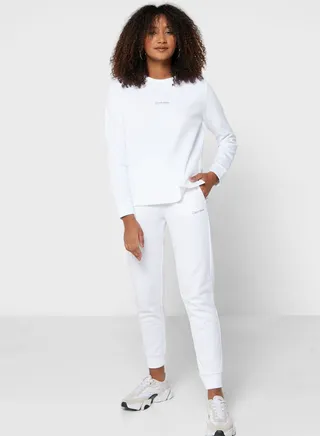 High Waist Logo Joggers