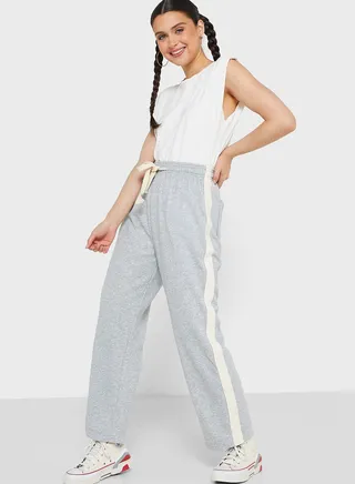 Track Pants With Contrast Trims