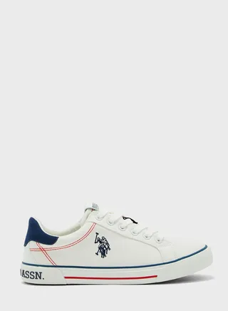 Lace Up Low Top Sneakers