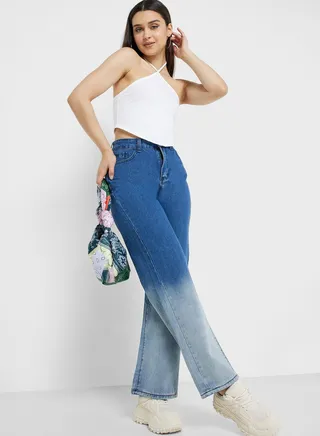 Ombre Detail Jeans