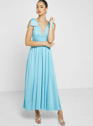 A-Line Chiffon Dress