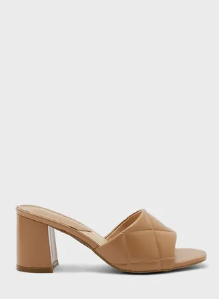 Quilted Strap Sandals