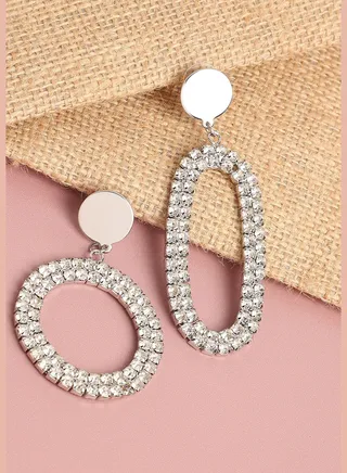 Gold Plated Designer Stone Casual Drop Earring For Women