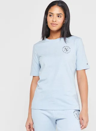 Round Neck Logo T-Shirt