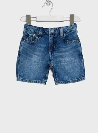 Kids Skater Denim Shorts