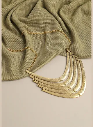 Gold Plated Designer Party Necklace For Women