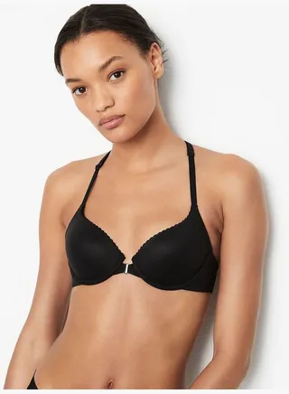 Lightly-Lined Full-Coverage Racerback Demi Bra