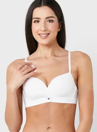 Plunge Neck Bra
