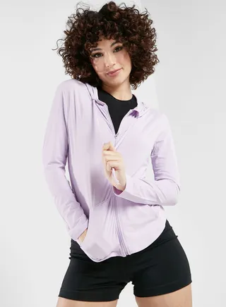 Zip Front Athletic Jacket
