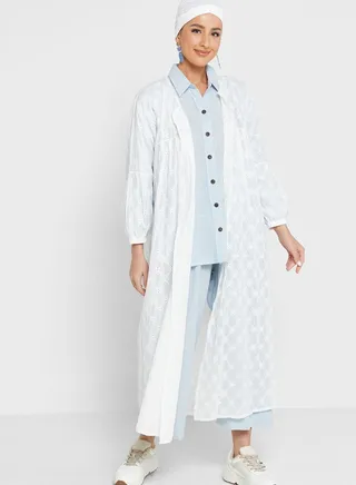 Puff Sleeve Layering Jacket