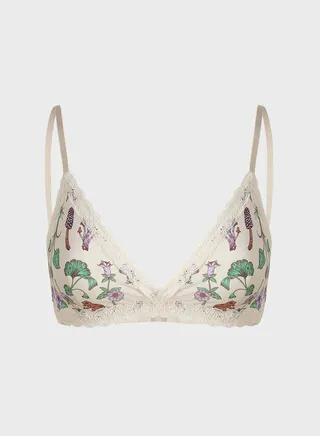 Plunge Neck Bra