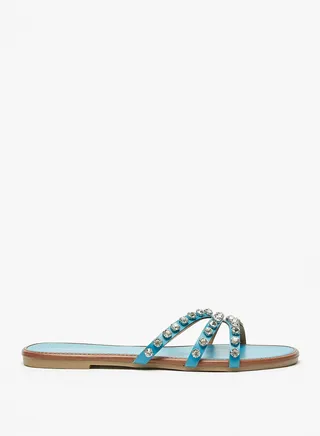 Multi Strap Flat Sandals