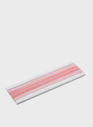 6 Pack Swoosh Metallic Headbands