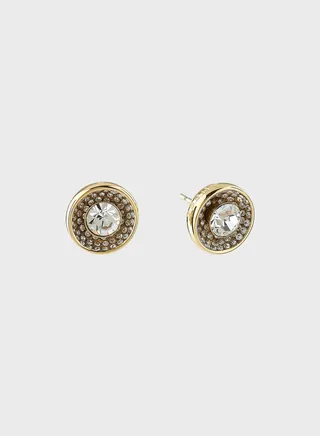 Solitaire Stud Earrings
