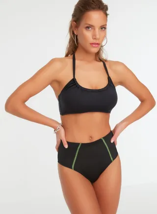 High Waist Bikini Bottom