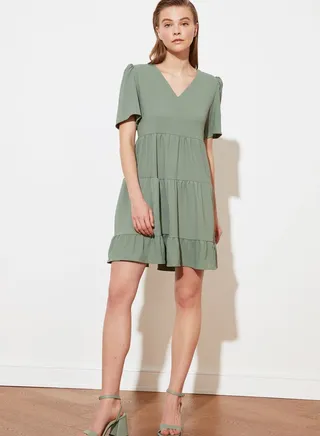 Tiered Hem Dress
