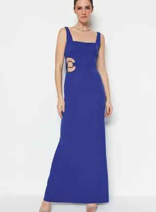 Square Neck Cut Out Dress