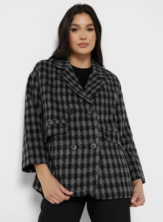 Printed Overcoat