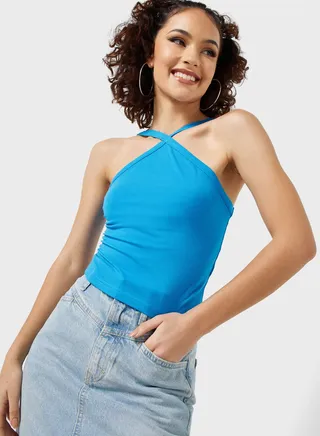 Cross Strappy Top
