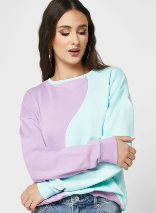 Colorblock Sweatshirt
