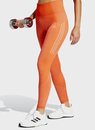 Seamless Branded 7/8 Leggings