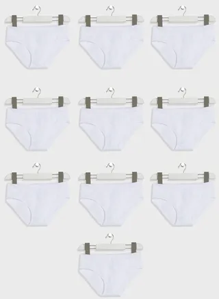 Kids 10 Pack Essential Briefs