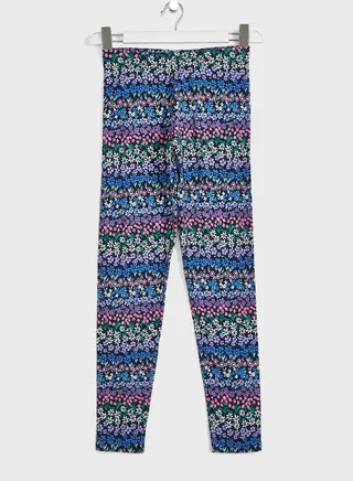 Kids Floral Print Leggings