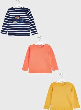 Kids 3 Pack Assorted Top