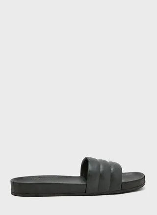 Striped Strap Slides