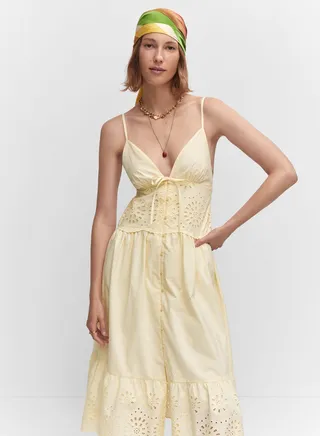 Tie Strap Detail Dress