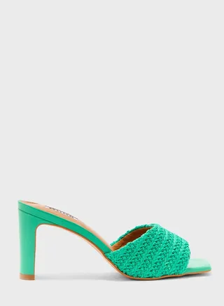 Single Strap Low Heel Sandals