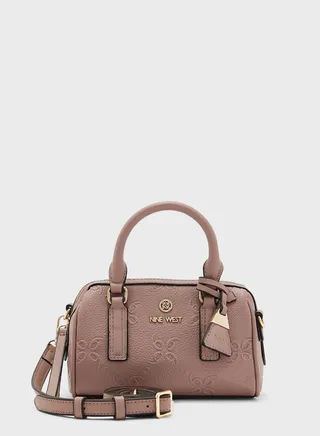 Top Handle Zip Over Satchel