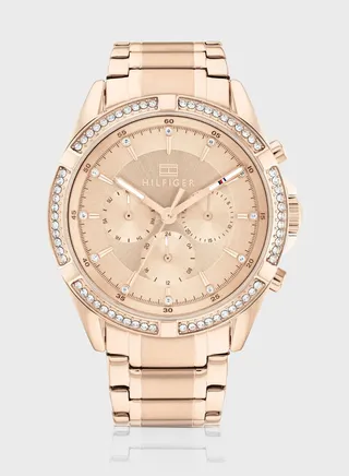 Kenzie Steel Strap Analog Watch