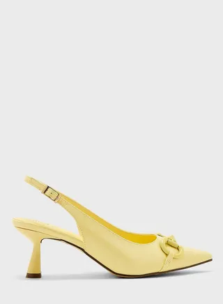 Ankle Strap Mid Heel Sandals