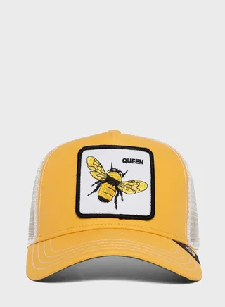 The Queen Bee Curved Peak Caps