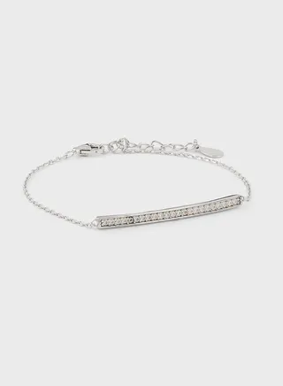 Bar Hand Chain Bracelet