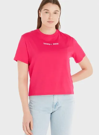 Crew Neck Logo T-Shirt