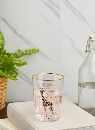 Giraffe Design Hi Ball Glass