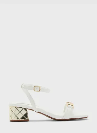 Snaffle Block Sandals