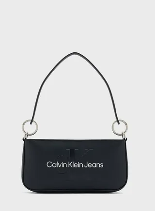 Sculpted Monogram Detailed Crossbody