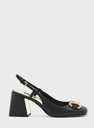 Ankle Strap Low Heel Platform Sandals