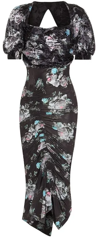 Gizzy floral midi dress