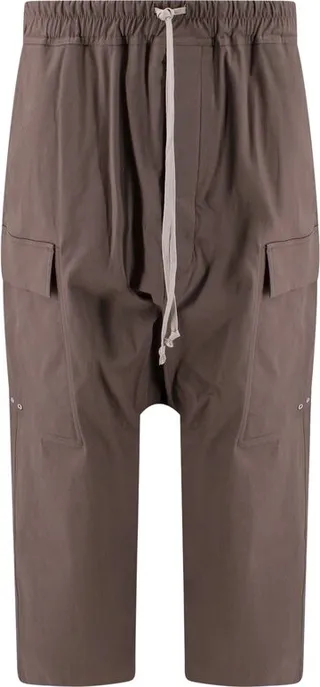 Rick Owens Drawstring Cropped Trousers
