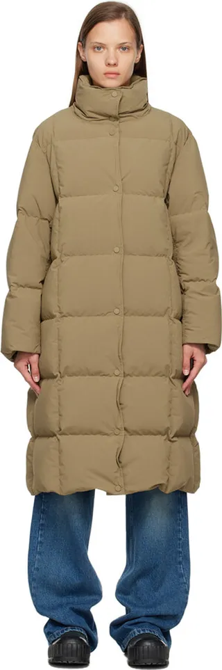 Stand Studio Khaki Salina Down Coat